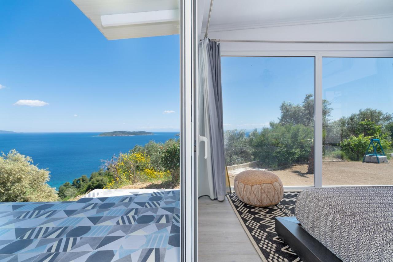 Indigo Boutique Home Katsaros  エクステリア 写真