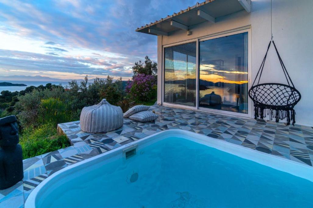 Indigo Boutique Home Katsaros  エクステリア 写真