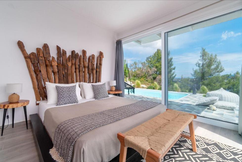 Indigo Boutique Home Katsaros  エクステリア 写真