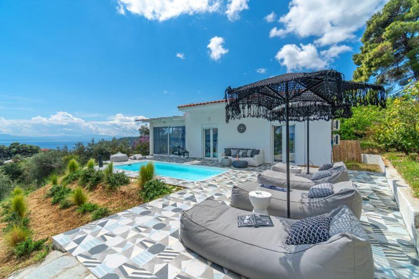 Indigo Boutique Home Katsaros  エクステリア 写真