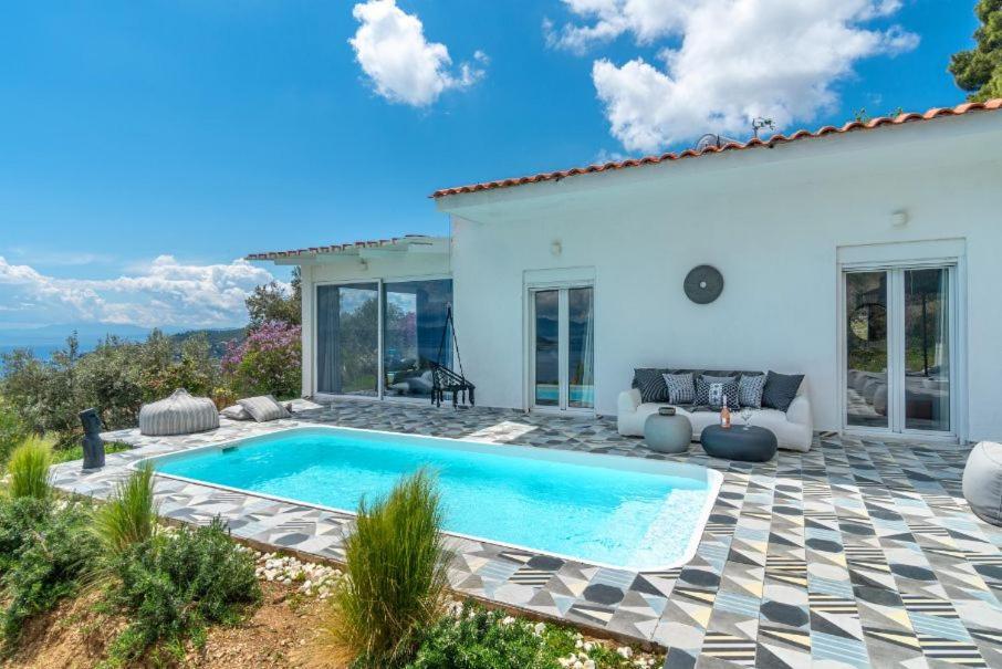 Indigo Boutique Home Katsaros  エクステリア 写真