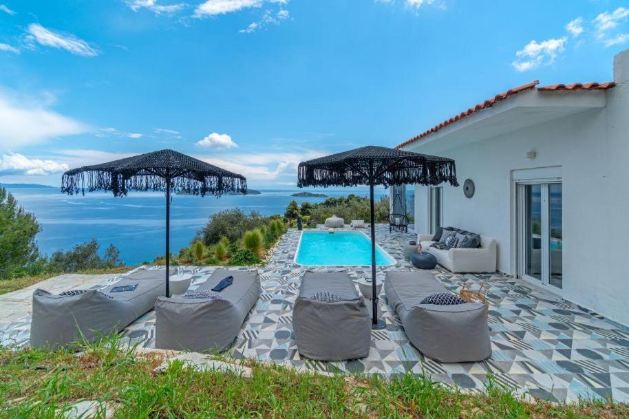 Indigo Boutique Home Katsaros  エクステリア 写真