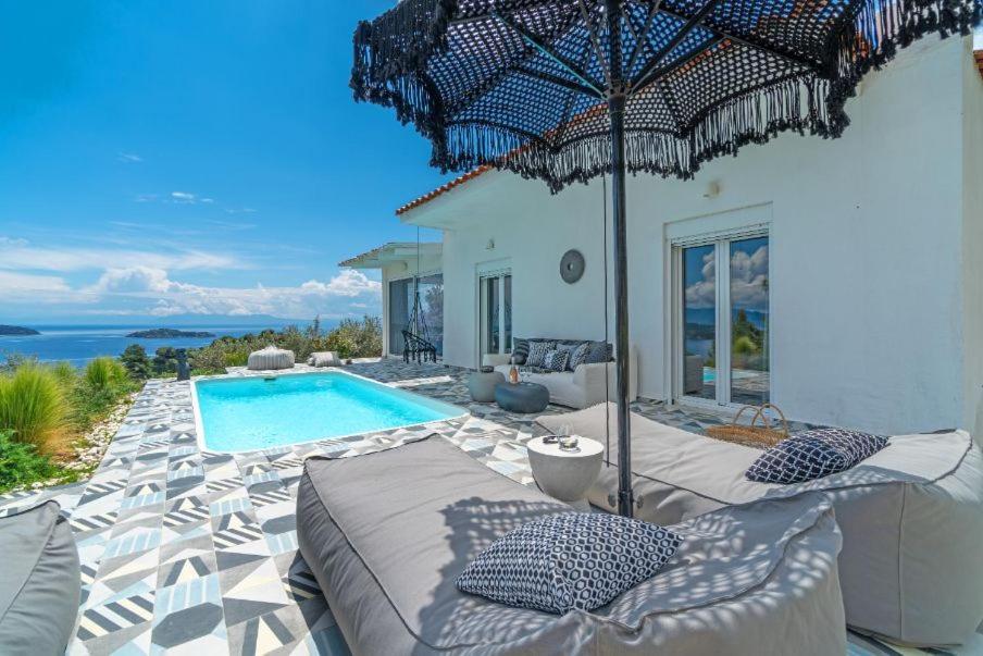 Indigo Boutique Home Katsaros  エクステリア 写真