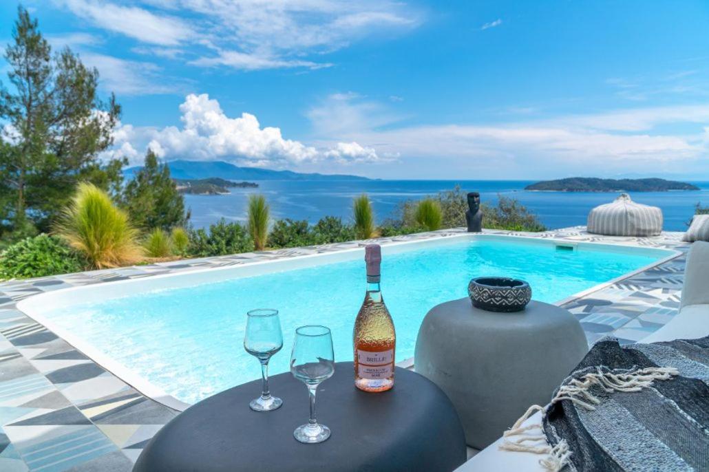 Indigo Boutique Home Katsaros  エクステリア 写真