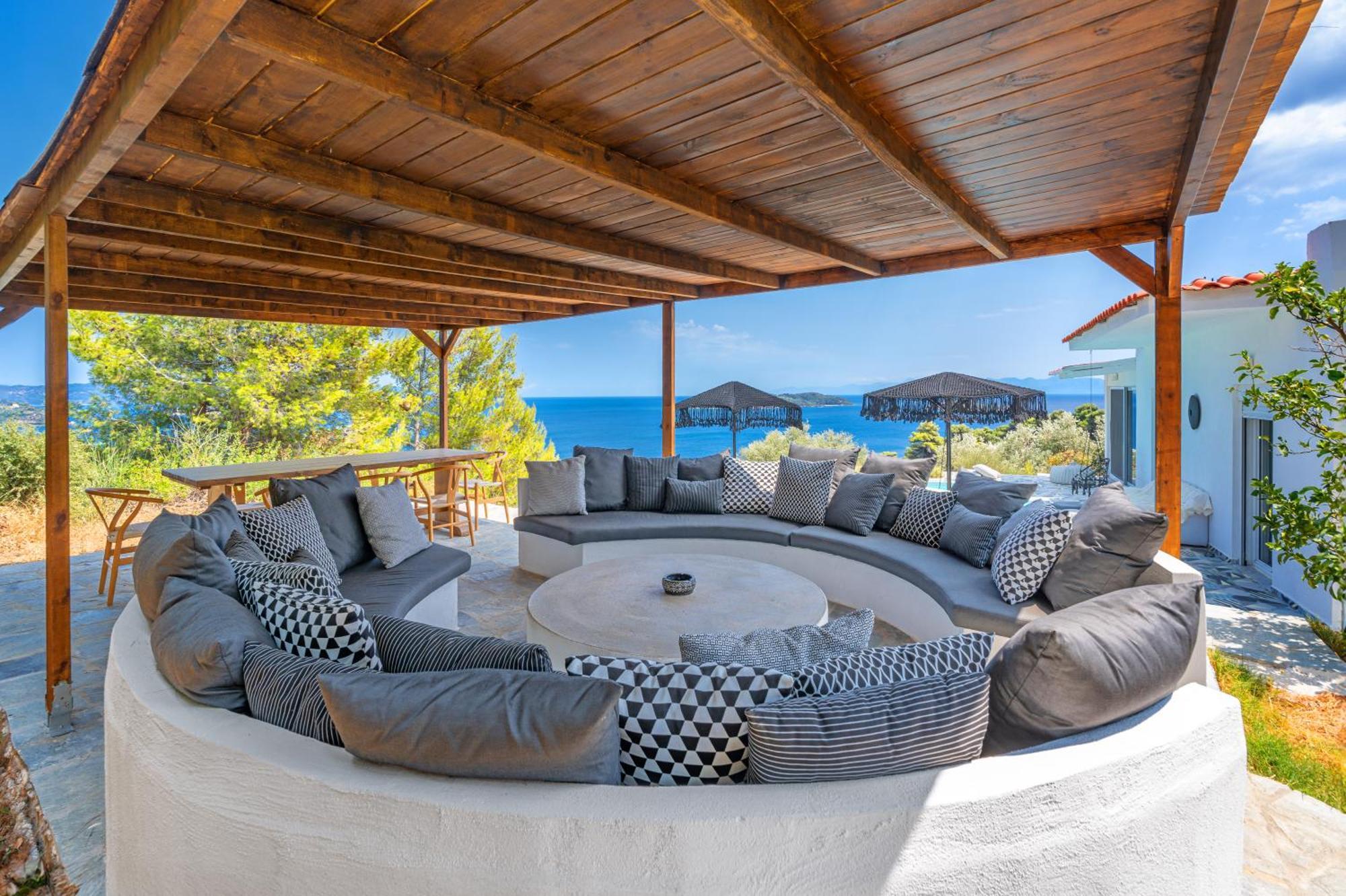 Indigo Boutique Home Katsaros  エクステリア 写真