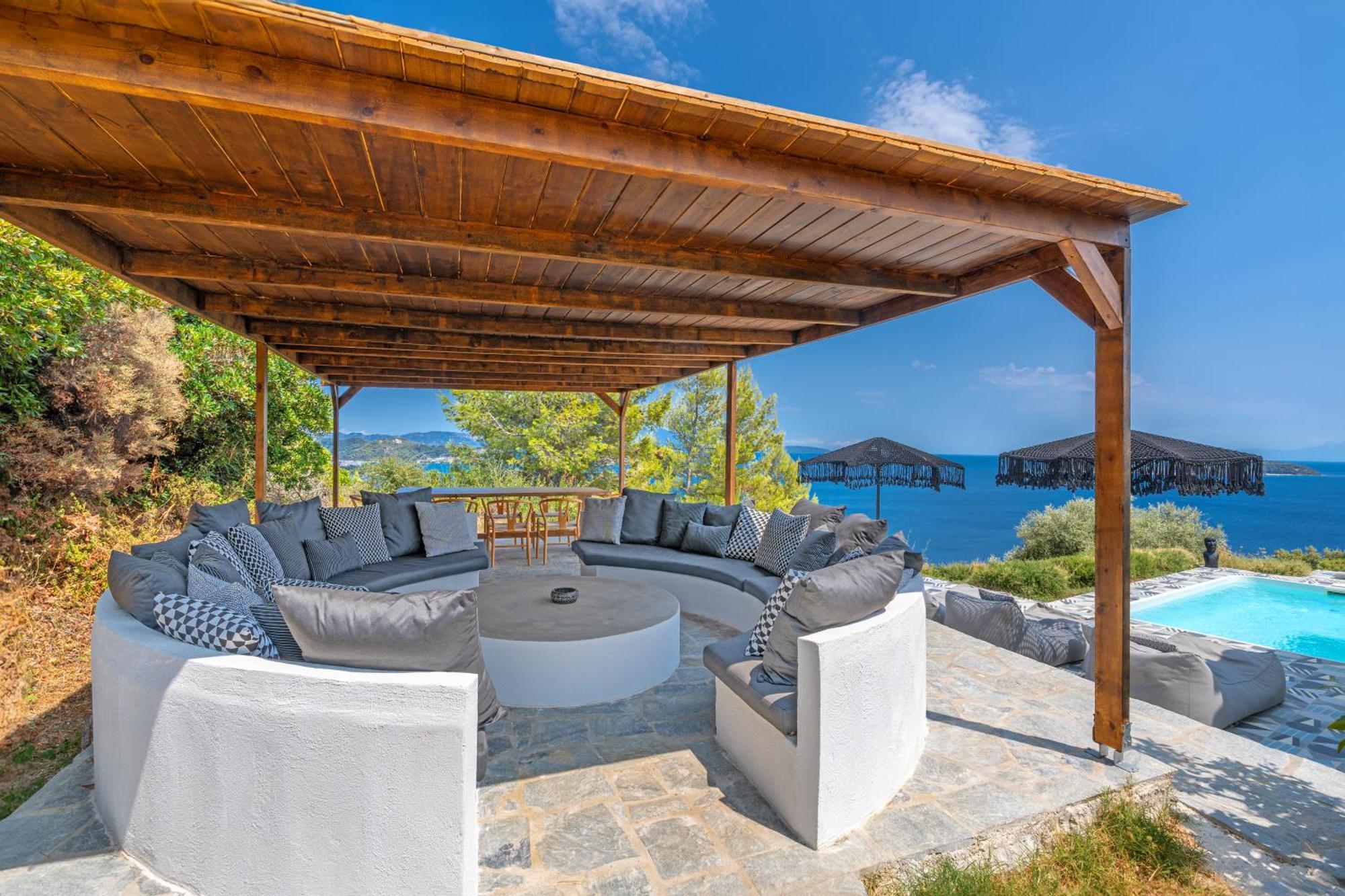 Indigo Boutique Home Katsaros  エクステリア 写真