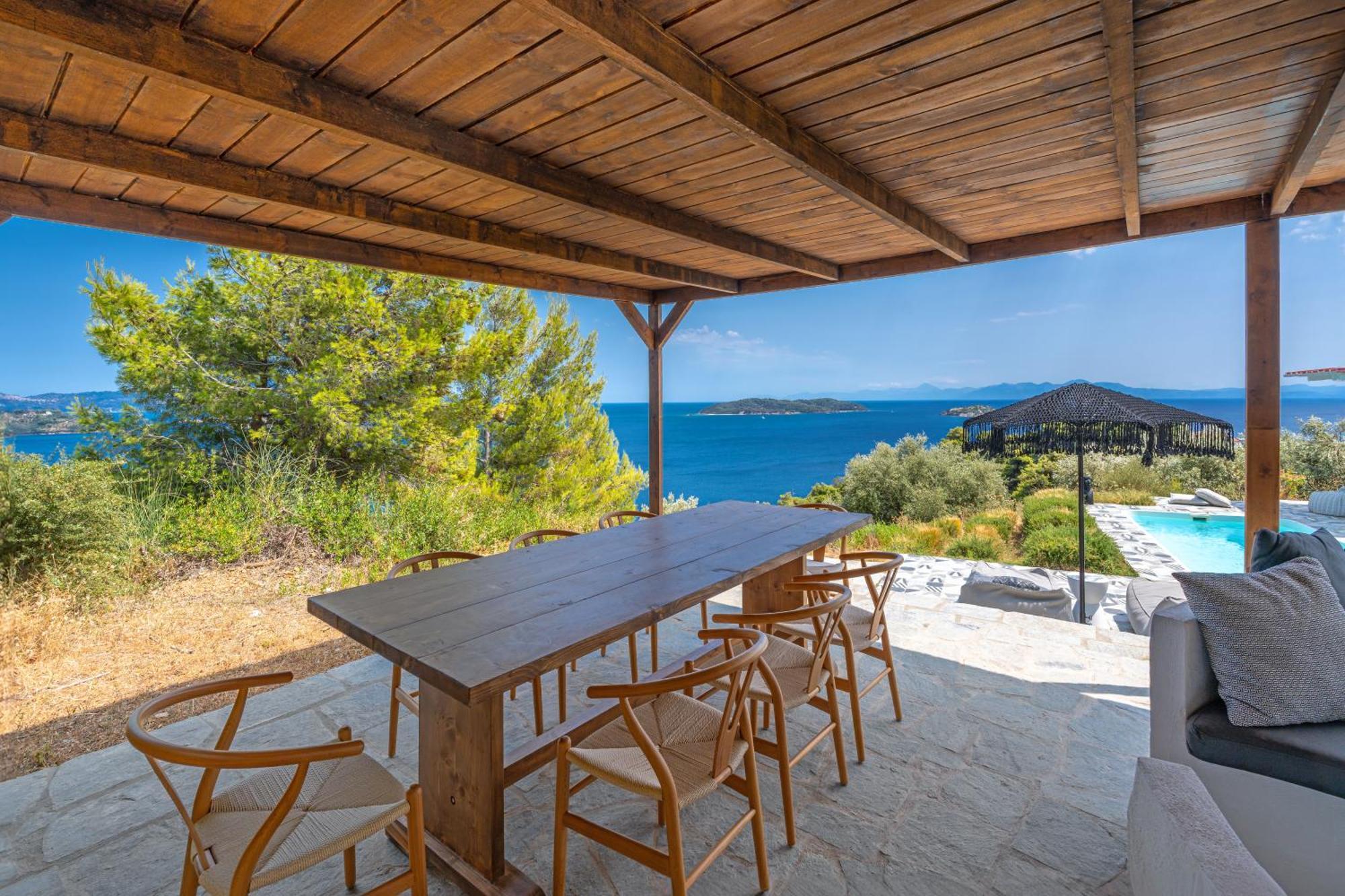 Indigo Boutique Home Katsaros  エクステリア 写真